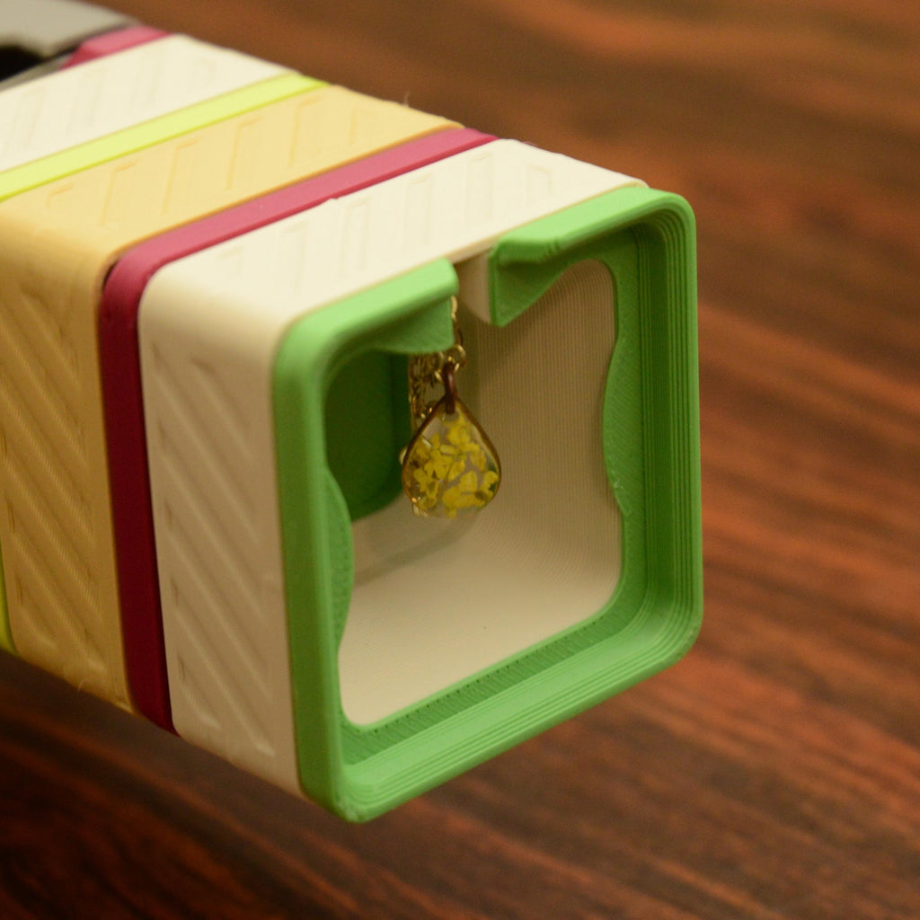 Stackable Necklace Organizer Bins, Tangle-Free Magnetic Jewelry Storage