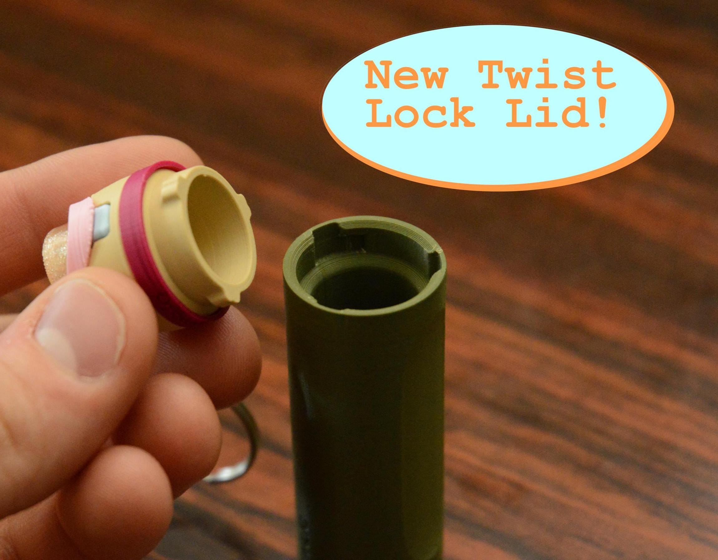 Lip Balm Holder Keychain Owala FreeSip Style, Chapstick Case