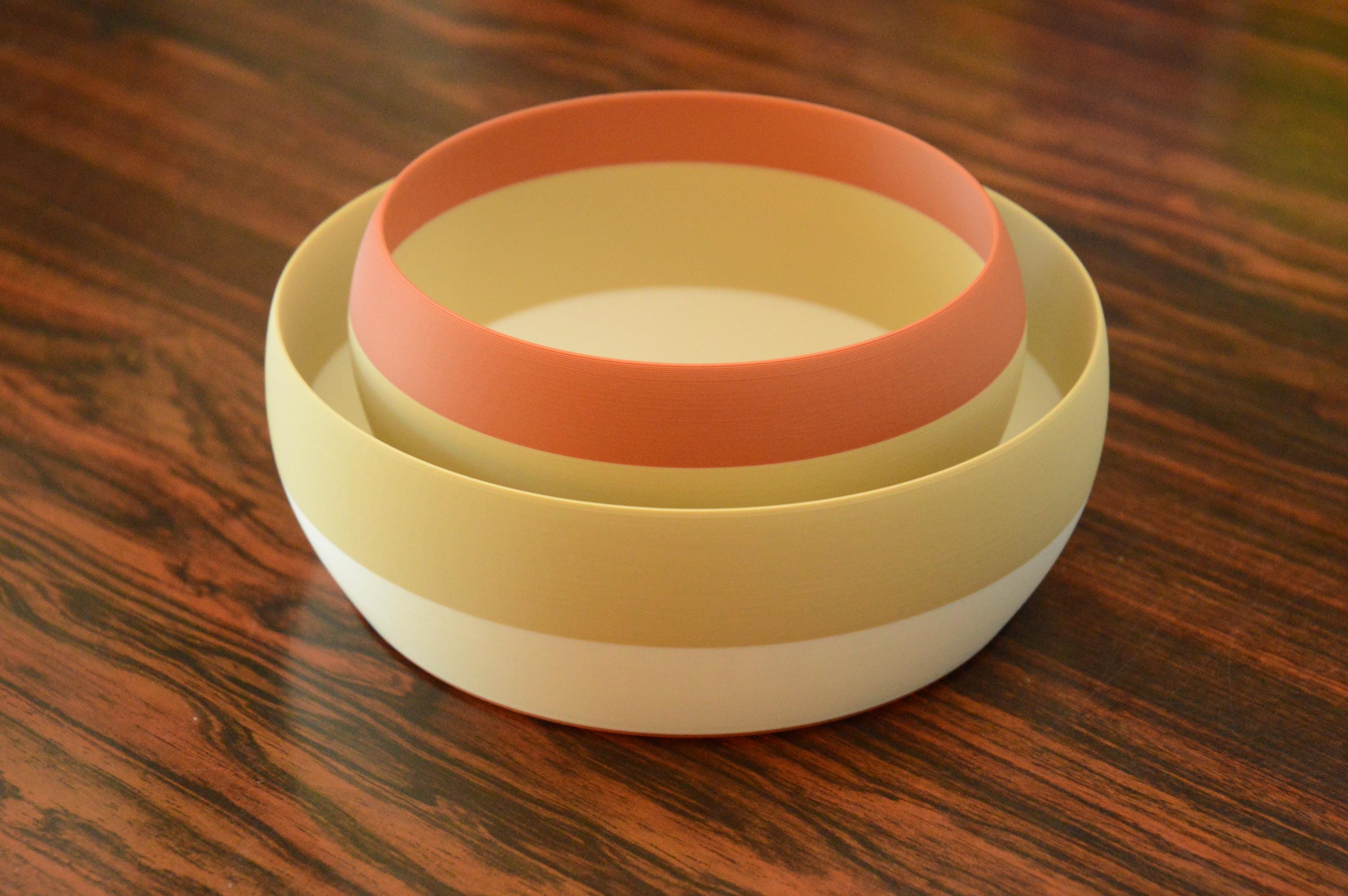 Flower Planter, Bottom Watering Succulent Pot, Earth Tones, 3D Printed, with Drainage, Self-Watering