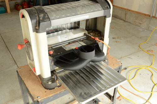 Dust Duct for Rigid 13" Planer TP1300 or TP13000, For 4" Sawdust Collector, Manifold